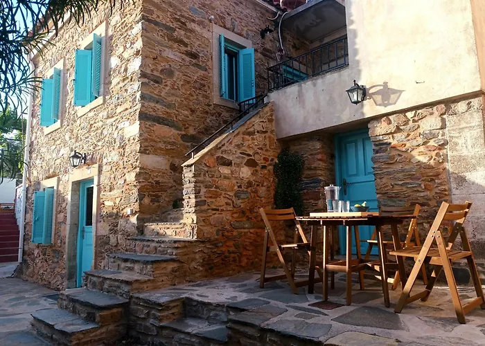 λιθόκτιστη παραδοσιακή οικία Hébergement de vacances